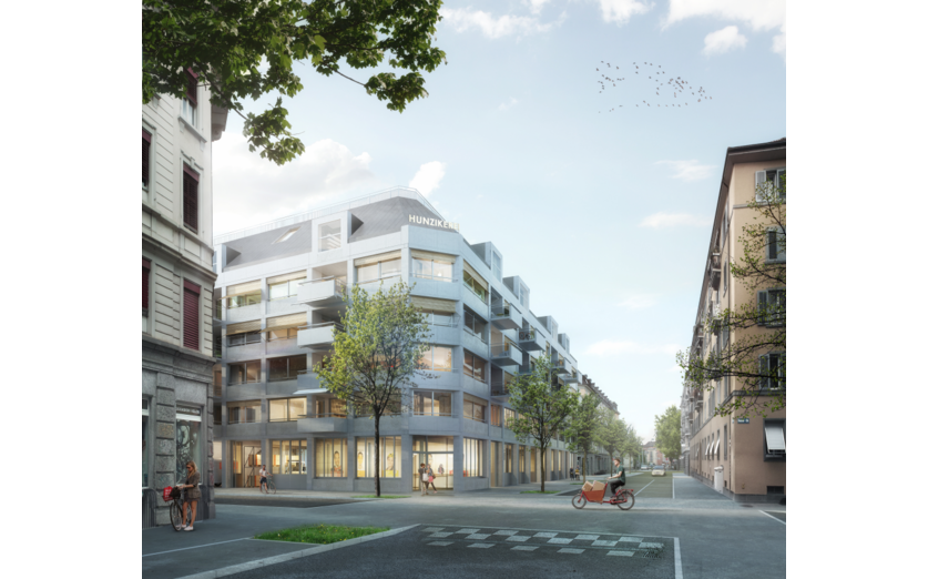 Rendering von Oester Pfenninger Architekten AG Rendering von Oester Pfenninger Architekten AG